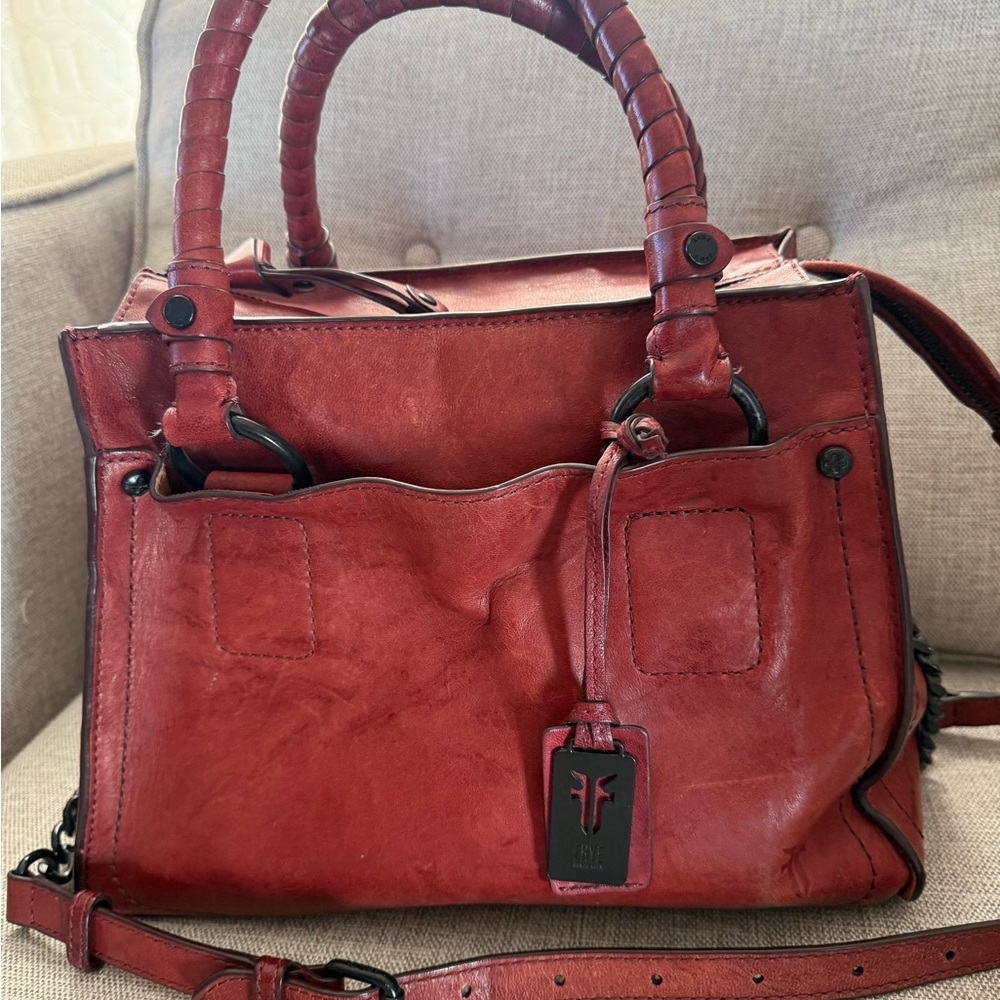 Frye Medium Demi crossbody bag, burgundy/burnt apple